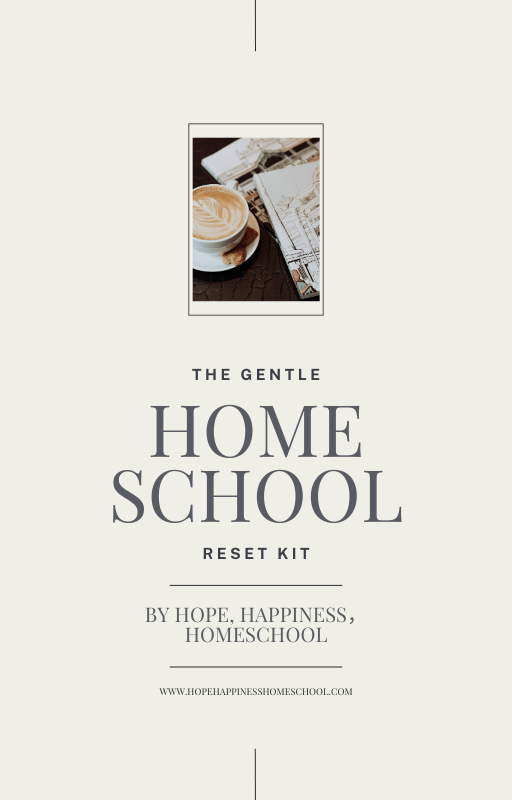 cover of the gentle homeschool reset kit